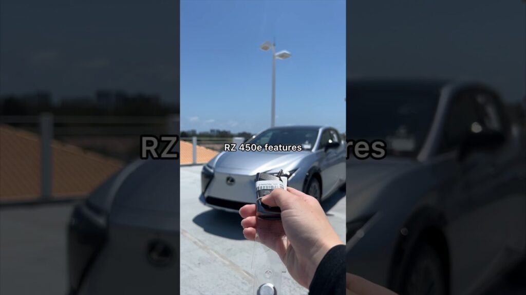 Miami Private Villa Arrival in Lexus RZ 450e